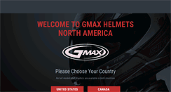 Desktop Screenshot of gmaxhelmet.com